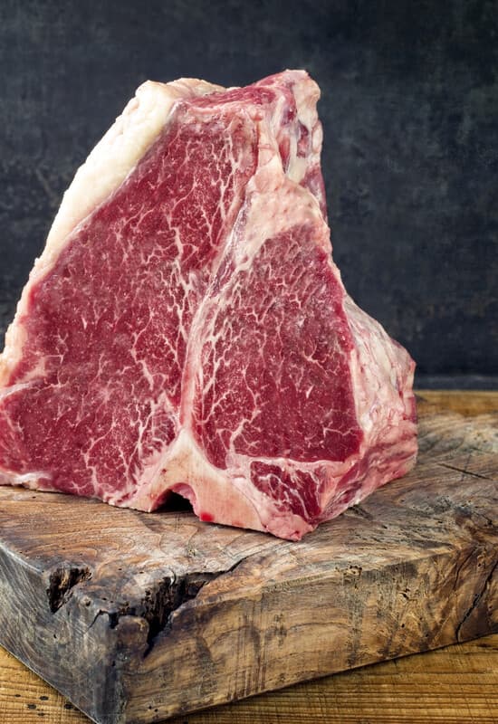 Dry Aged Beef.